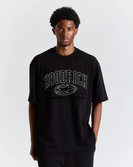 Camiseta Fray Regular Fit Negra (1)