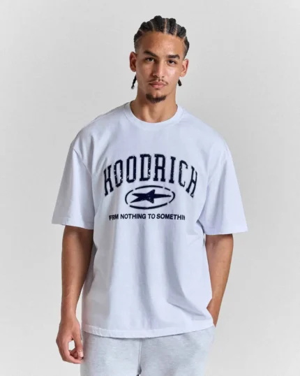 Camiseta Fray de corte regular Blanca (1)