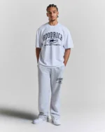 Camiseta Fray de corte regular Blanca (7)
