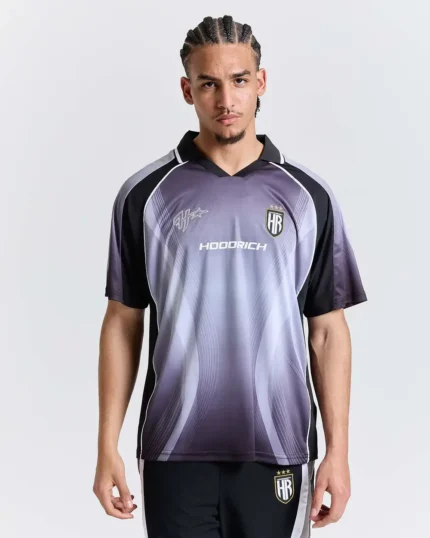 Camiseta de fútbol Glide Home Negra (1)
