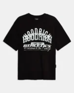 Camiseta extragrande Club Athletics Negra