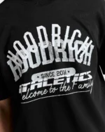 Camiseta extragrande Club Athletics Negra (7)