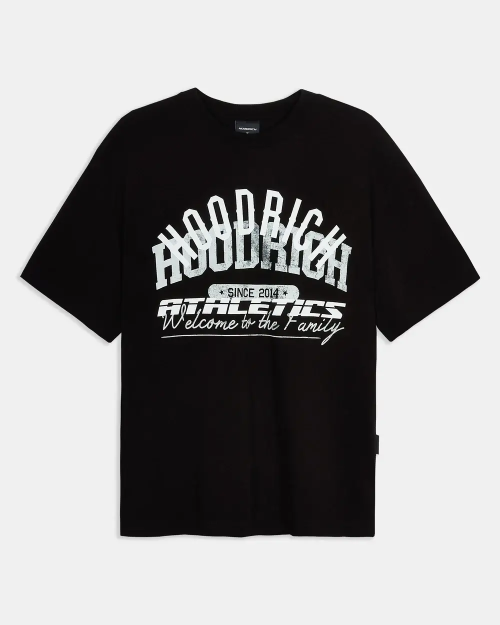 Camiseta extragrande Club Athletics Negra Camiseta extragrande Club Athletics Negra