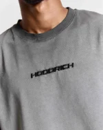 Camiseta extragrande Ghost Lavado al aceite negro (2)