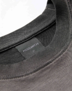 Camiseta extragrande Ghost Lavado al aceite negro (4)