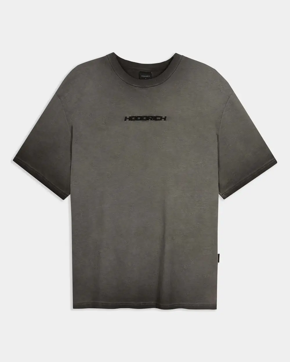 Camiseta extragrande Ghost Lavado al aceite negro Camiseta extragrande Ghost Lavado al aceite negro