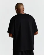 Camiseta extragrande Merit negra (5)