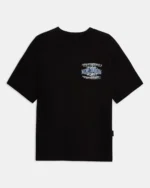 Camiseta extragrande con escudo familiar negra (1)