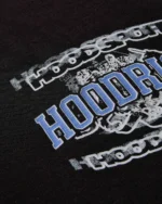 Camiseta extragrande con escudo familiar negra (4)