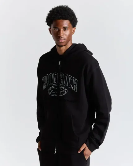 Sudadera con capucha Fray Zip de corte relajado (1)