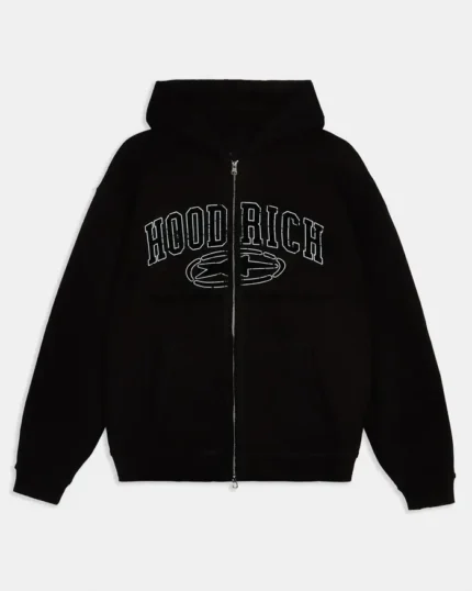Sudadera con capucha Fray Zip de corte relajado