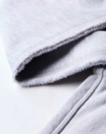 Sudadera con capucha Fray Zip de corte relajado Gris jaspeado 4.webp