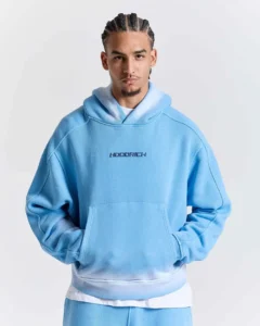 Sudadera con capucha Ghost de corte holgado para hombre (1)