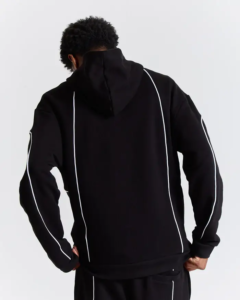Sudadera con capucha Trace Zip de corte relajado (2)