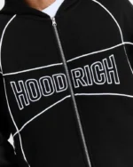 Sudadera con capucha Trace Zip de corte relajado (6)