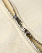 Sudadera con capucha Trace Zip de corte relajado Marfil (4)