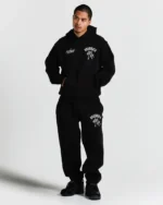 Sudadera extragrande Rite Negro (4)