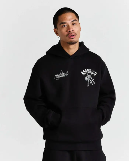 Sudadera extragrande Rite Negro