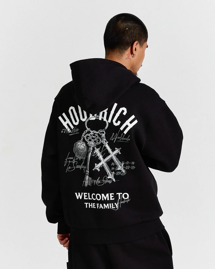 Sudadera extragrande Rite Negro Sudadera extragrande Rite Negro