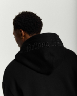 Sudadera y cremallera extragrande Inkline Negra (2)