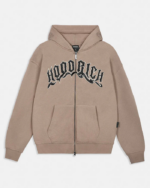 Sudadera y cremallera extragrande Ritual Marrón