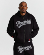 Sudadera y cremallera extragrande Stade Negro (4)